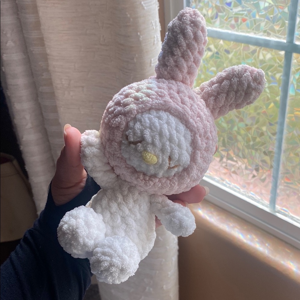 Crochet sleeping My Melody